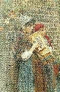 Anders Zorn i talienska gatumusikanter oil painting artist